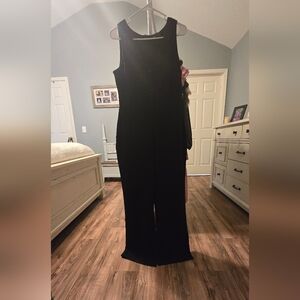 Chic Black Wide Leg Jumpsuit